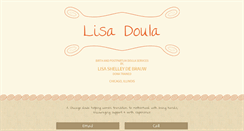 Desktop Screenshot of lisadoula.com